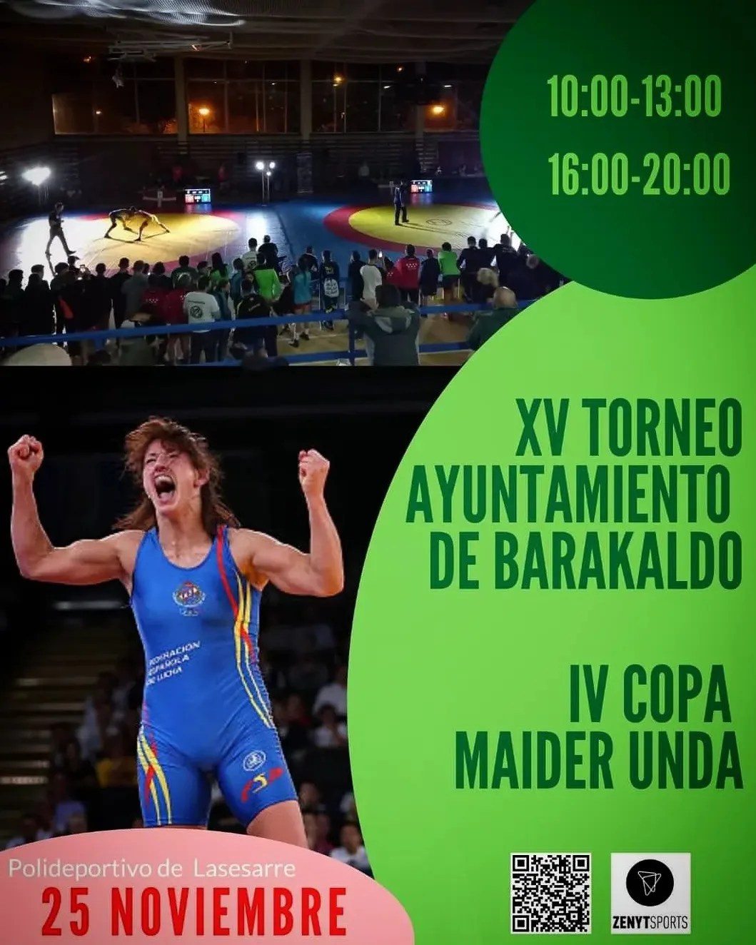 Participaci&oacute;n navarra en la IV Copa Maider Unda (25 de noviembre)